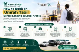 How to Book an Umrah Taxi Before Landing in Saudi Arabia ?